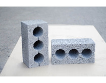 3-х пустотный керамзитобетонный блок 3-х пустотный керамзитобетонный блок